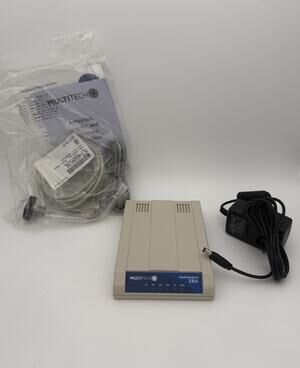Multitech MT9234ZBA-NAM MultiModem ZBA V.92 Data/Fax World Modem New/Open Box